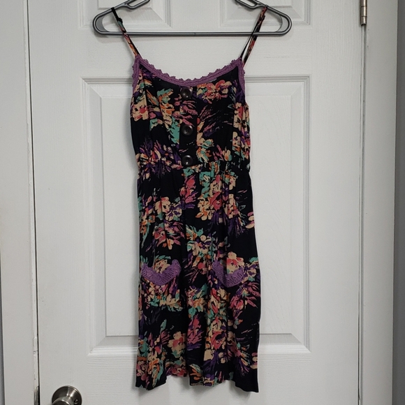 Flower Print Dress - Picture 1 of 4
